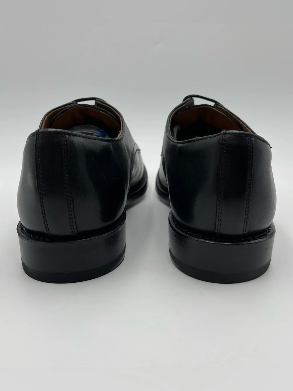 Allen Edmonds Henry Derby Black Leather Men Shoes Size 9.5 D MSRP $450